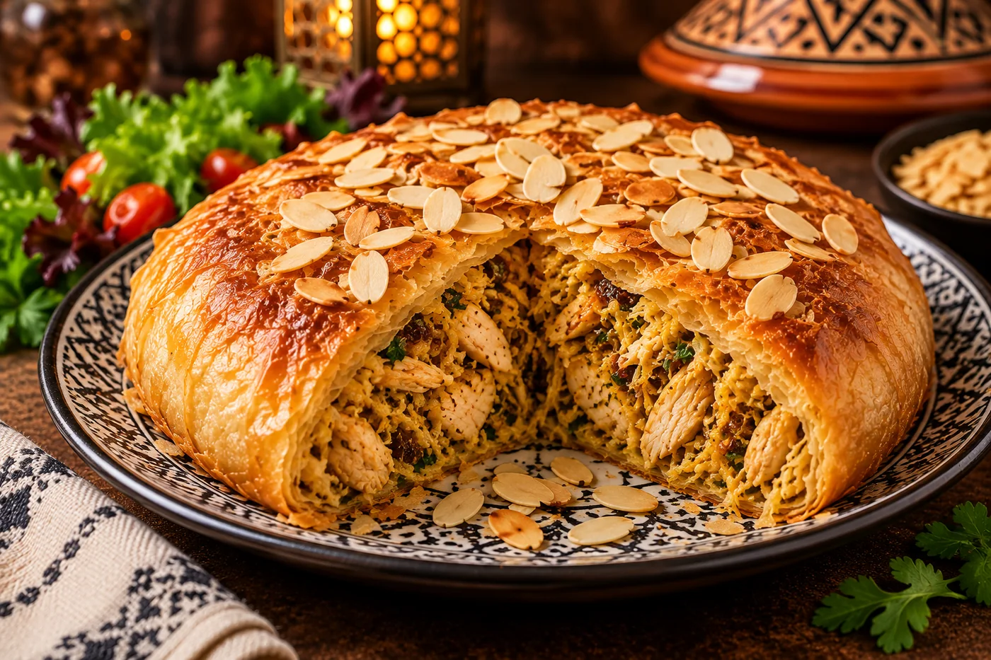 Pastilla au poulet — visuel d’illustration
